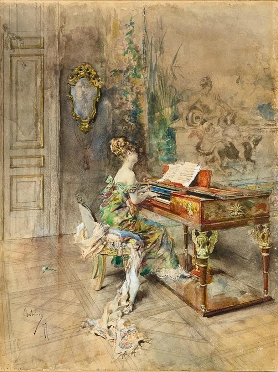 Pianista in Abito Settecentesco