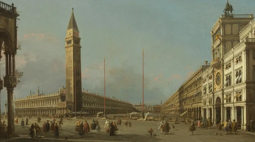 Piazza San Marco Looking South and West