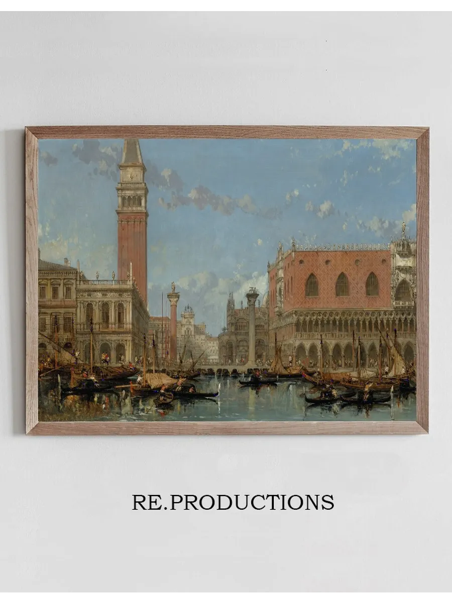 Piazza of St Mark from the Canal, Venice