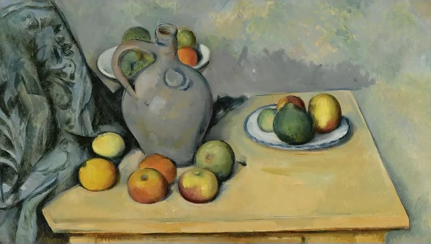 Pichet Et Fruits Sur Une Table