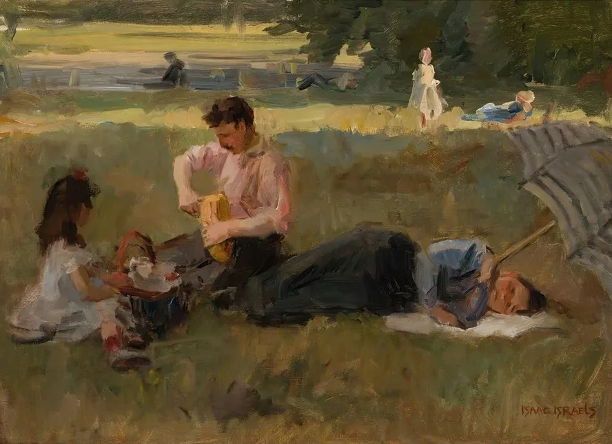 Picnic in the Bois de Boulogne, Paris