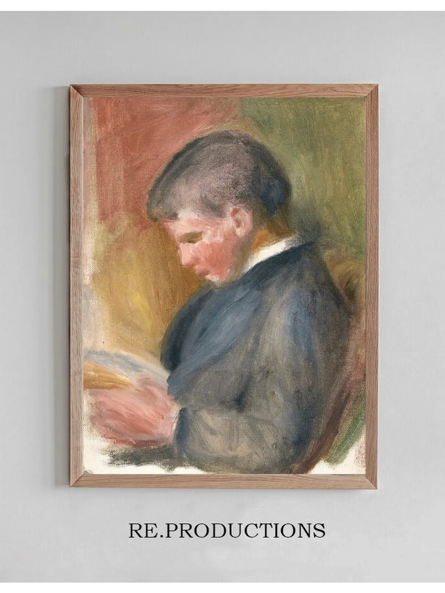 Pierre Renoir Lisant