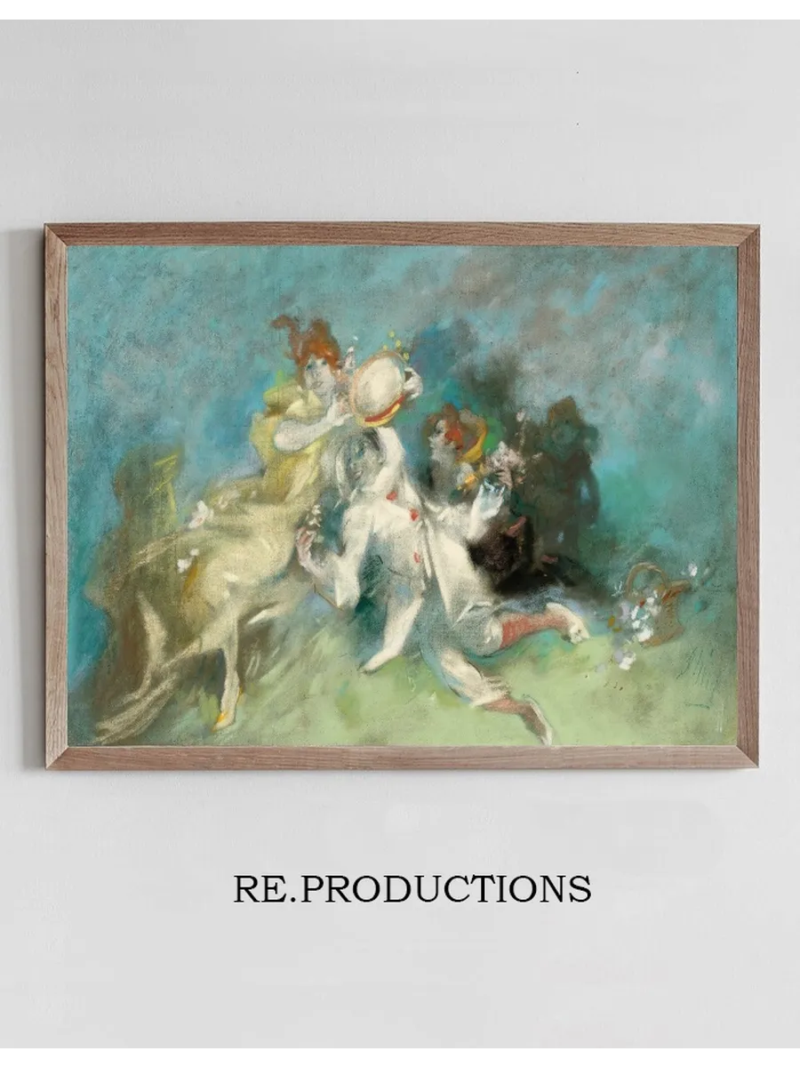 Pierrot and Columbine