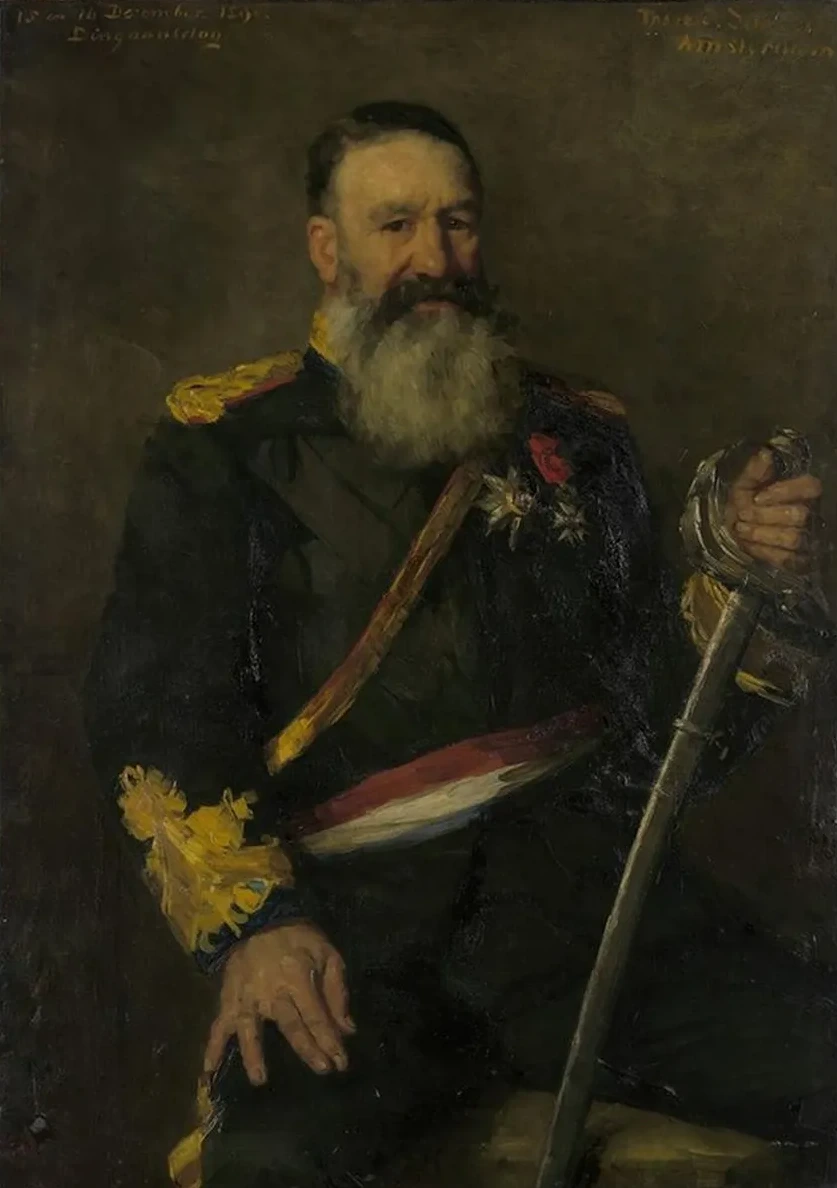 Piet J. Joubert (1831 - 1900). Commandant - Generaal van de Zuidafrikaanse Republiek