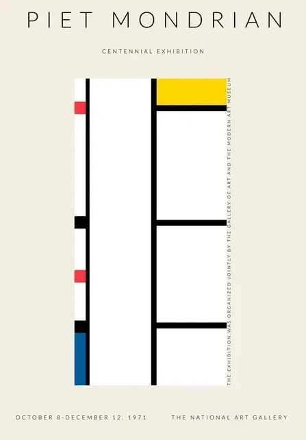 Piet Mondriaan - Centennial Exhibition