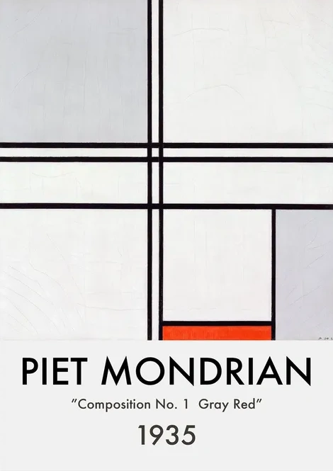 Piet Mondrian Composition No. 1