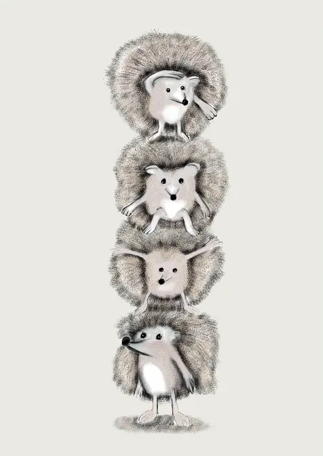 Pindsvin Totem