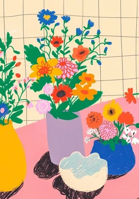 Pink Table