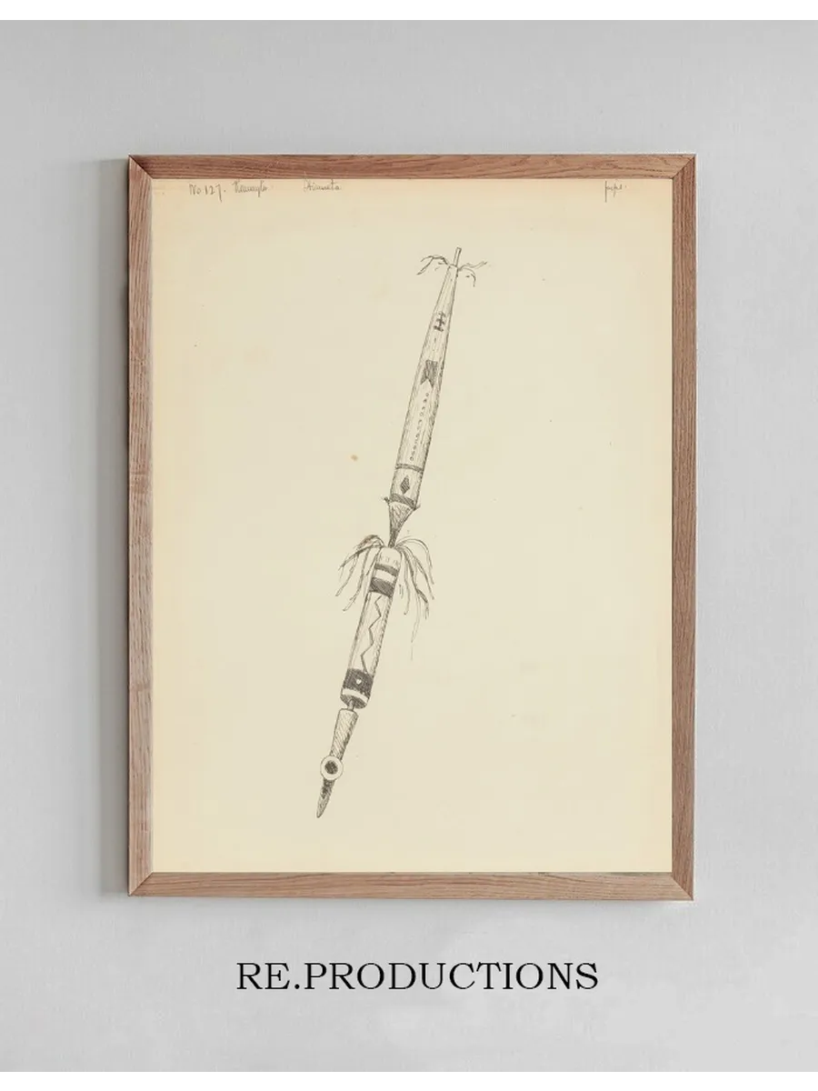 Pipe, Illustration from the Song of Hiawatha