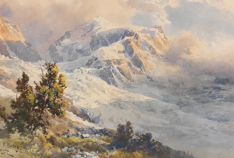 Piz Roseg Tschiervagletscher