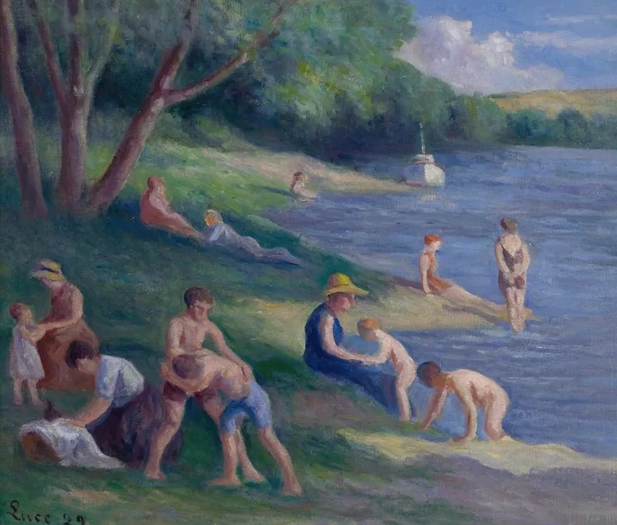 Plage a Mericourt