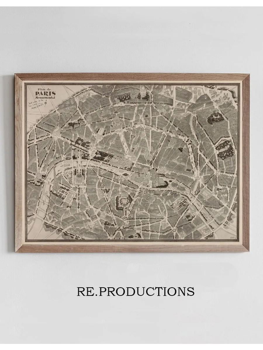 Plan de Paris Monumental