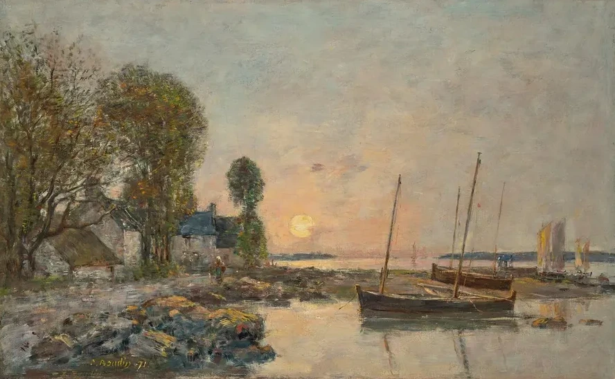 Plougastel. le Passage du Bac