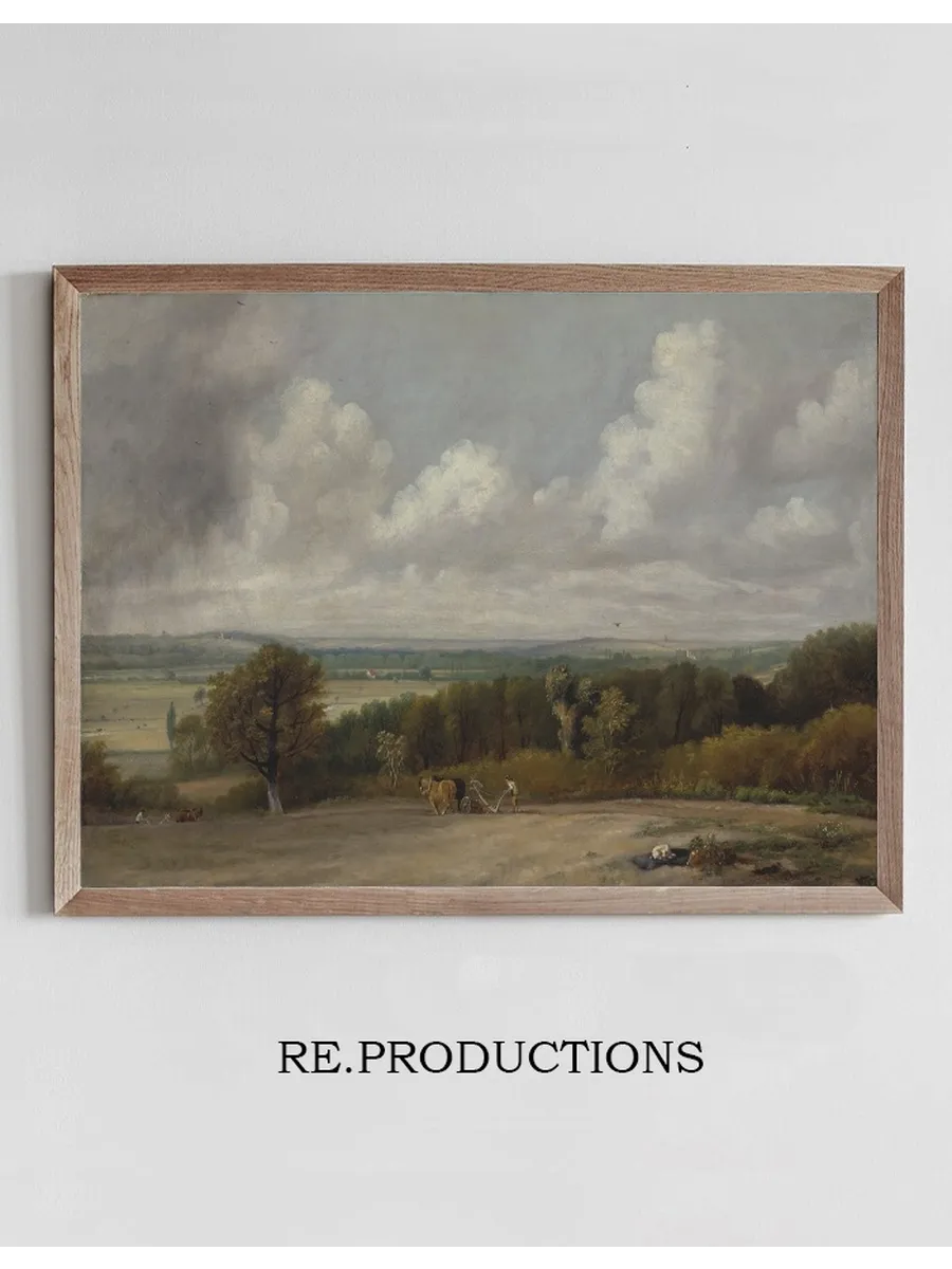 Ploughing Scene in Suffolk