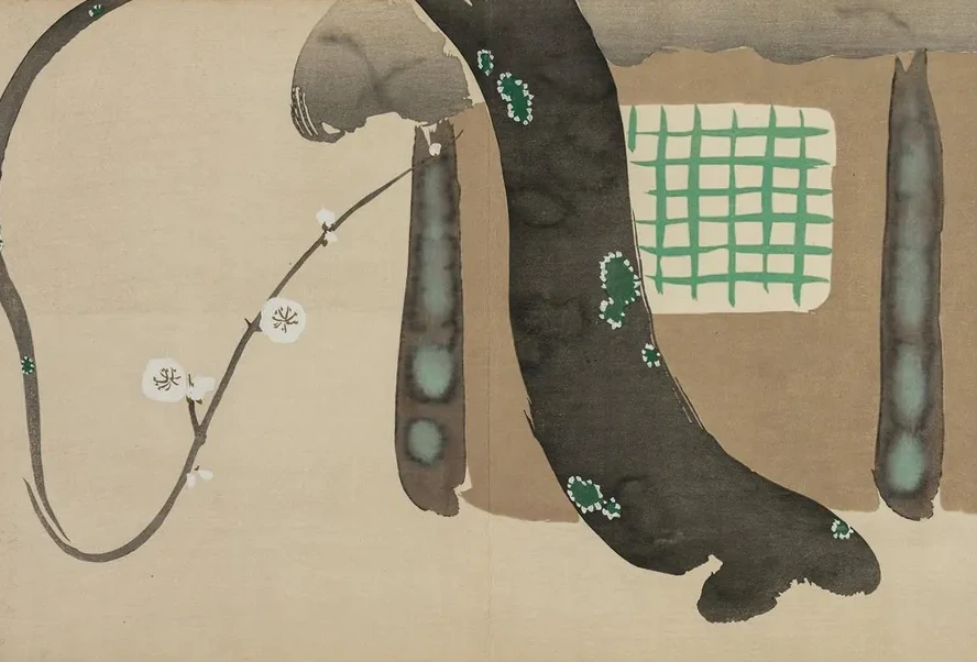Plum by the Eaves (nokiba No Ume)