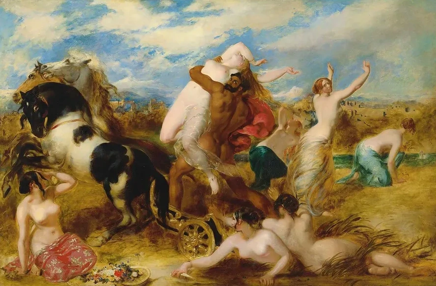 Pluto Carrying Off Proserpine
