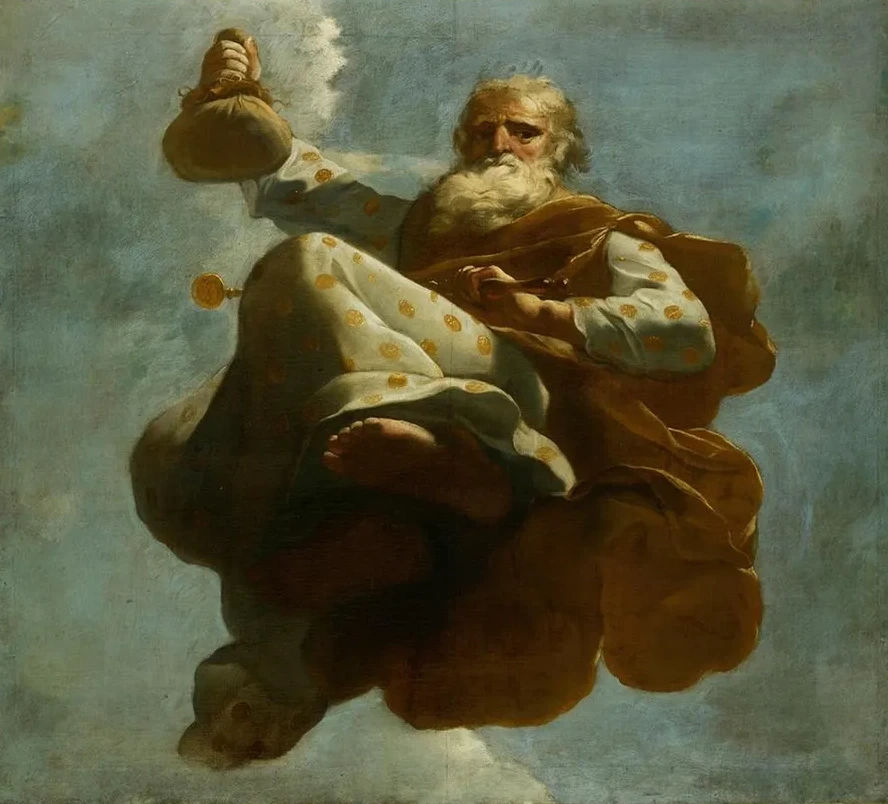 Plutus Allegorische Voorstelling van de Verzorging van Leprozen En Onnozelen