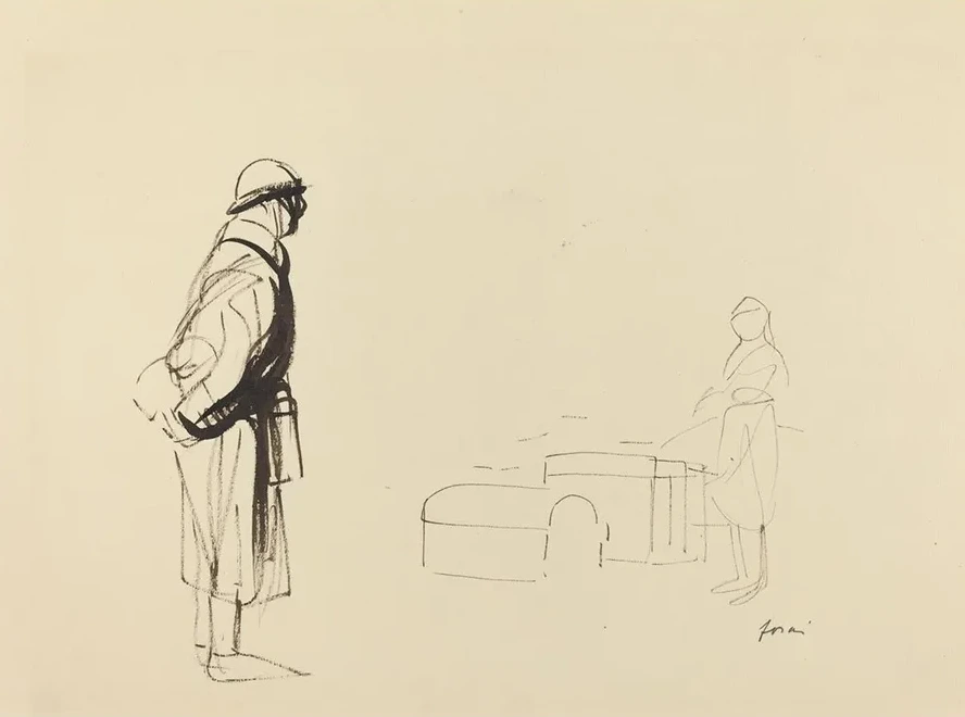 Poilu and Nurse