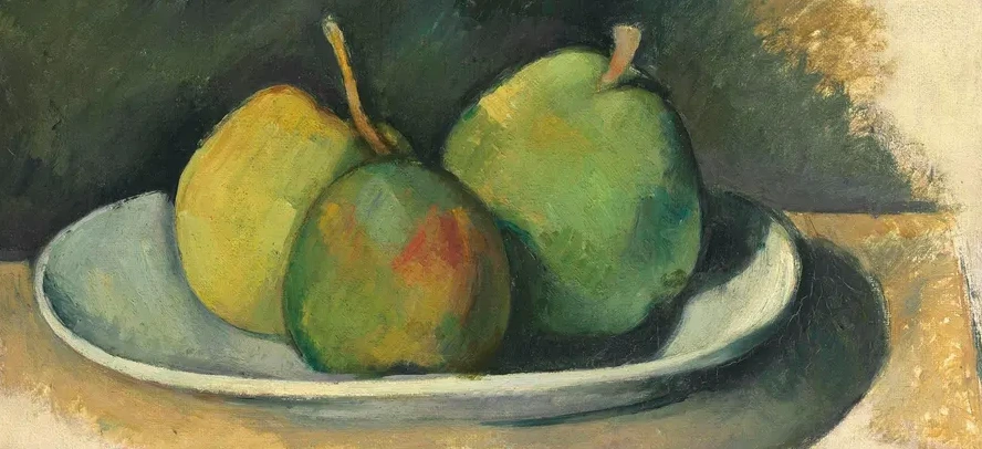 Poires Dans Une Assiette Blanche