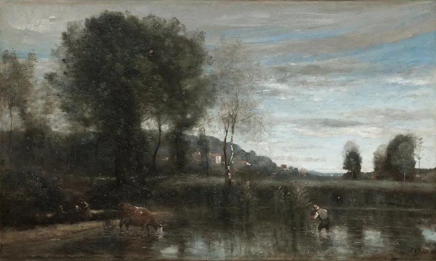 Pond at Ville - d Avray