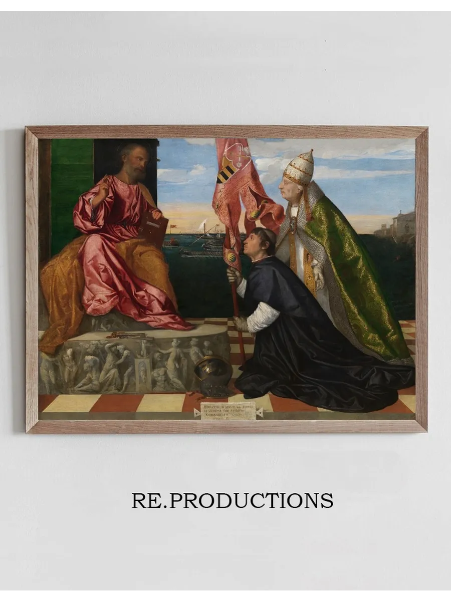 Pope Alexander VI Presenting Bishop Jacopo Pesaro to Saint Peter