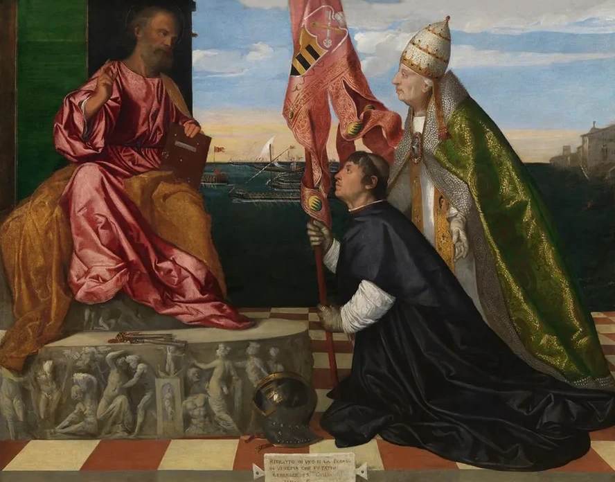 Pope Alexander VI Presenting Bishop Jacopo Pesaro to Saint Peter