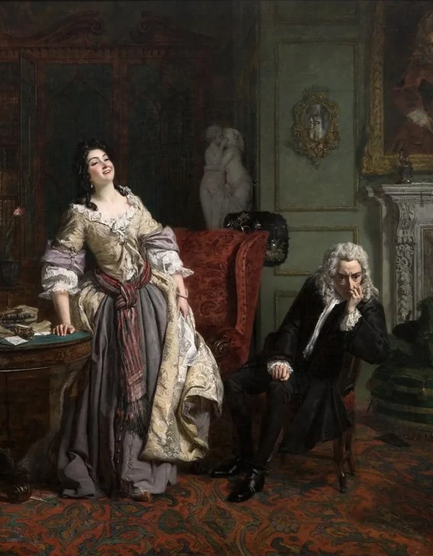 Pope Makes Love To Lady Mary Wortley Montagu