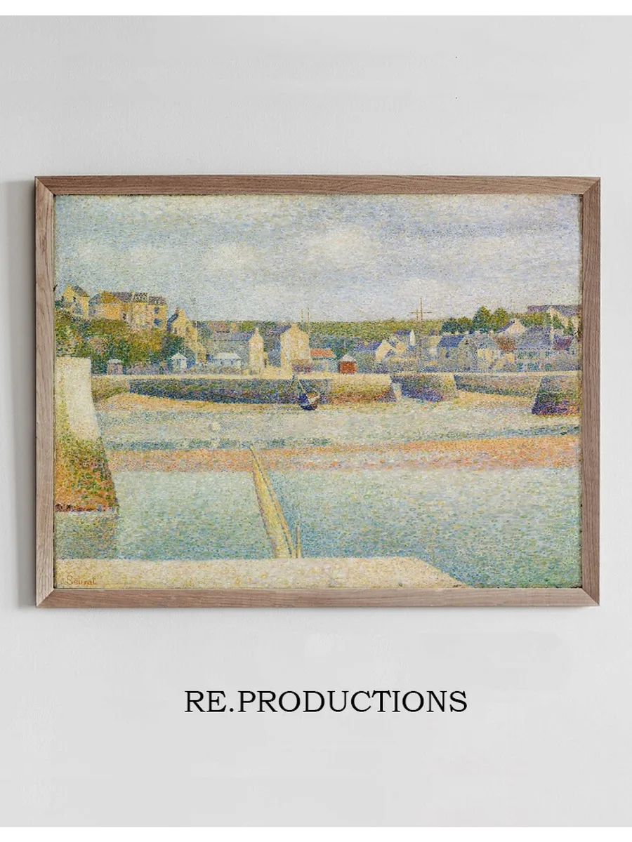 Port - en - Bessin, The Outer Harbor (Low Tide)