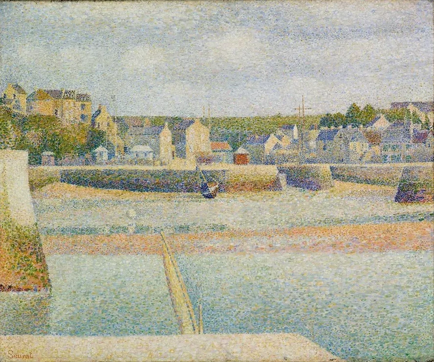 Port - en - Bessin, The Outer Harbor (Low Tide)