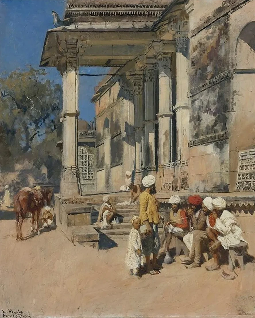 Portico Of A Mosque, Ahmedabad