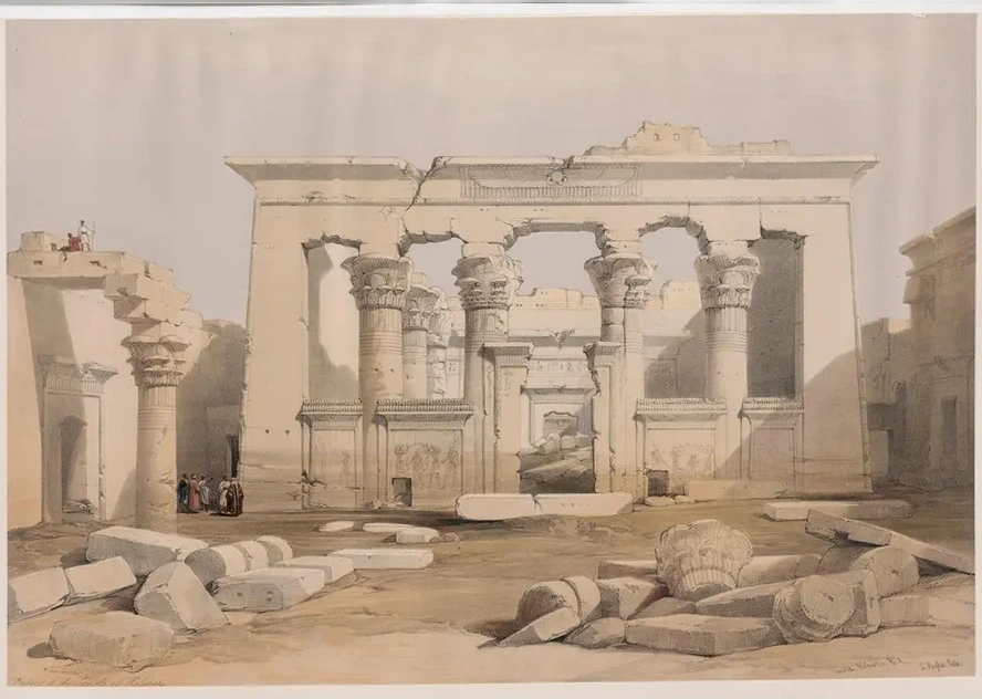 Portico of the Temple of Kalabshi Kal Bishah