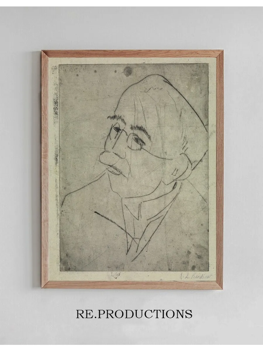 Portr t Gustav Schiefler I