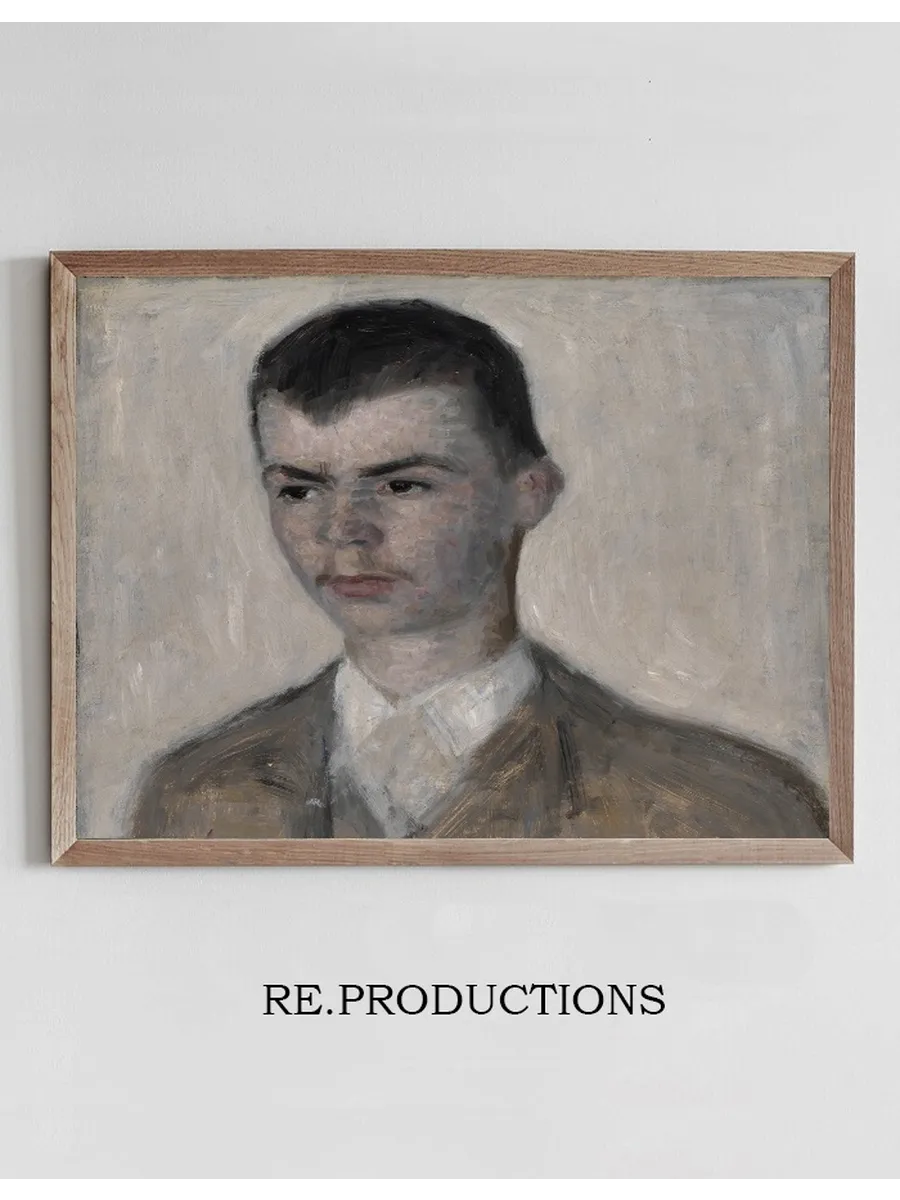 Portr T af Kunstnerens Bror, Svend Hammersh I