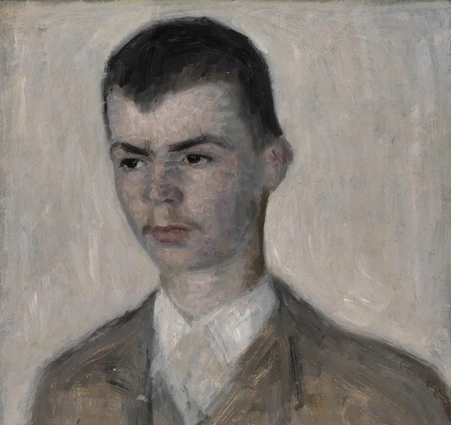 Portr T af Kunstnerens Bror, Svend Hammersh I