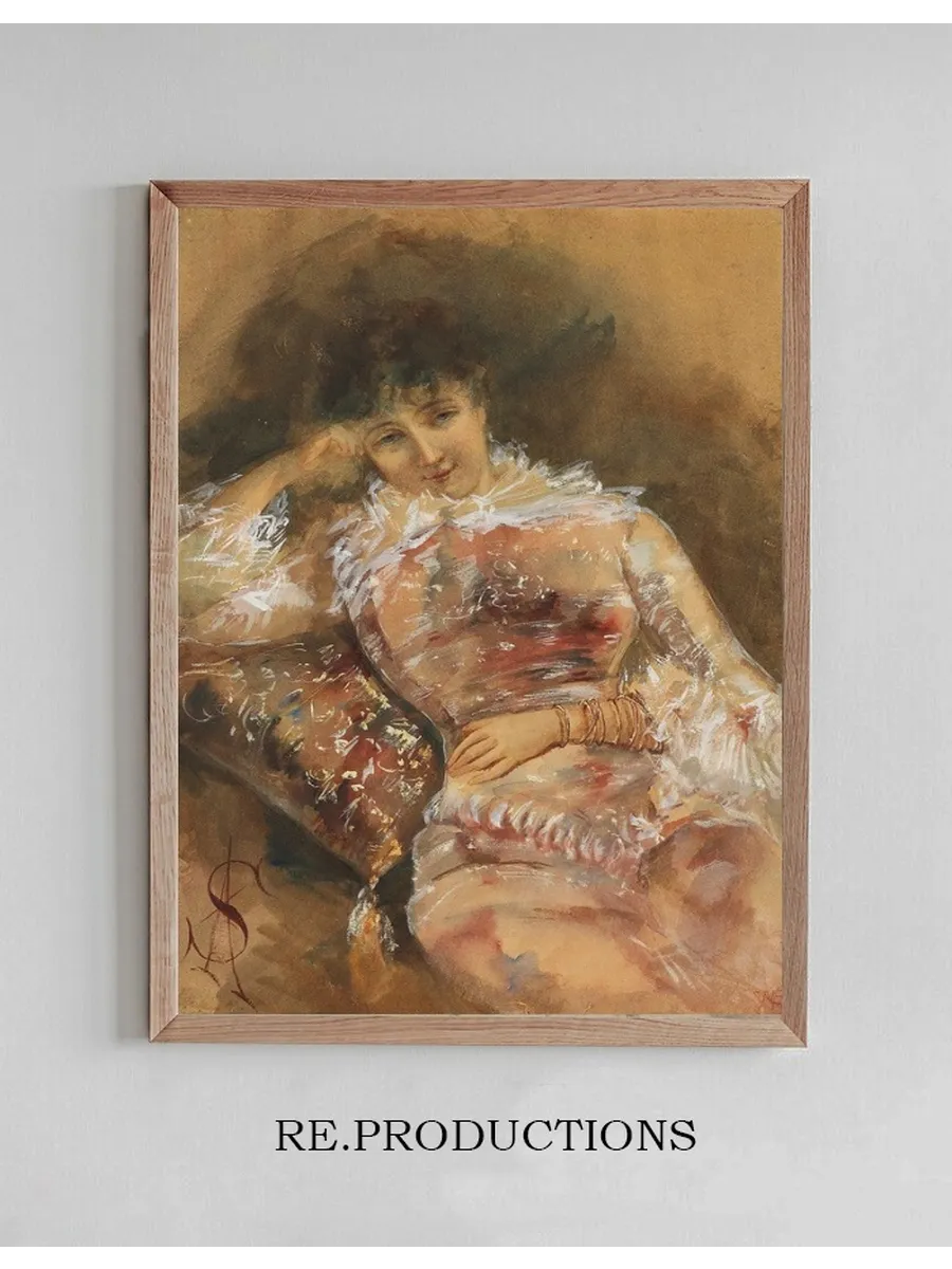 Portr t der Sarah Bernhardt