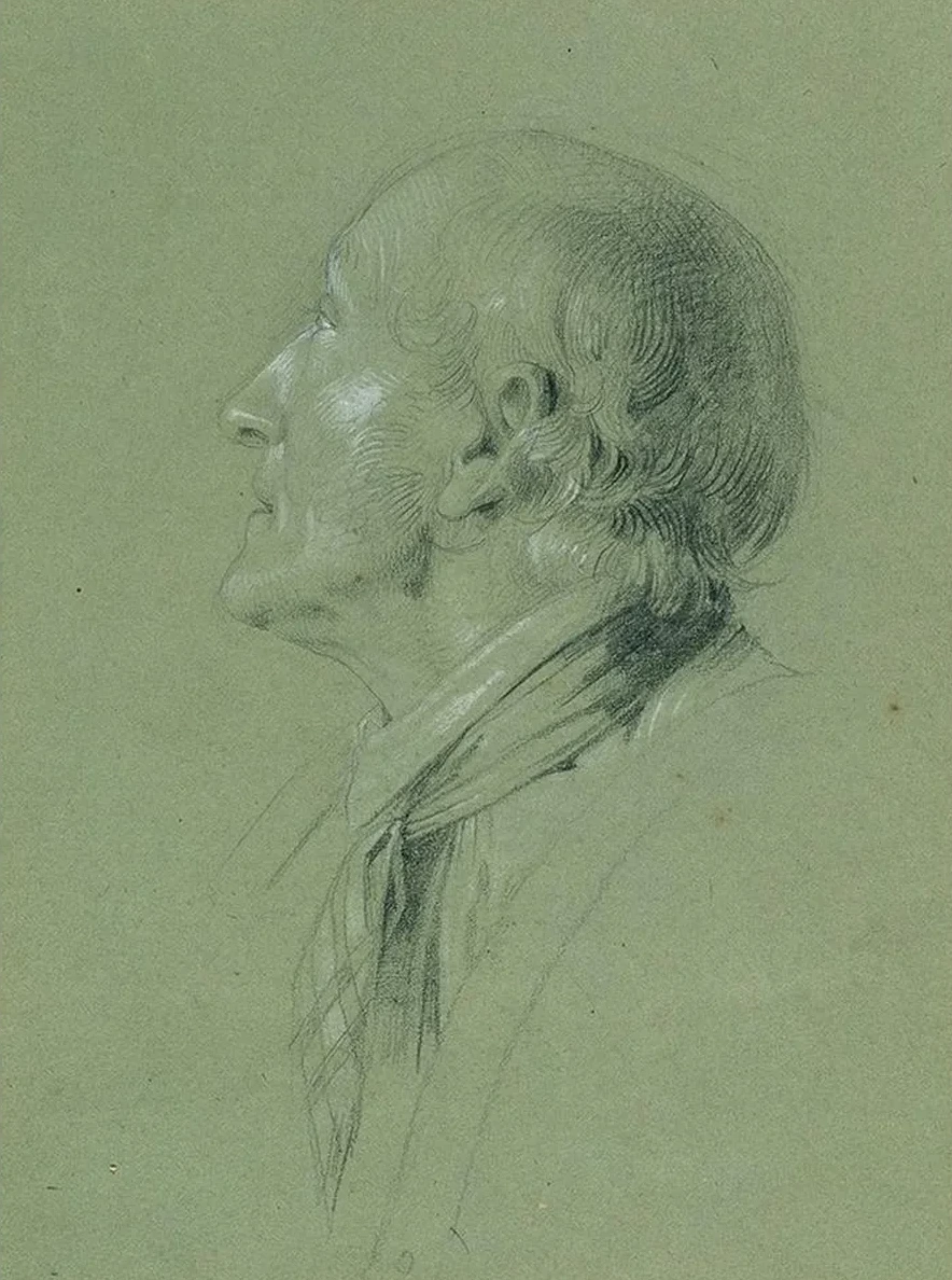 Portr Tstudie Zur Heimkehr Des Landwehrmannes (1817)