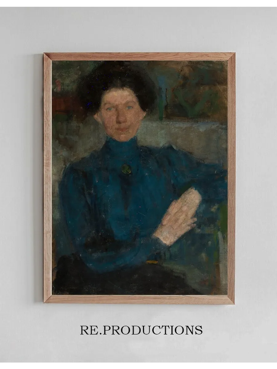 Portraif of Maria Ko Niewska - Kalinowska (1875 1968), Painter