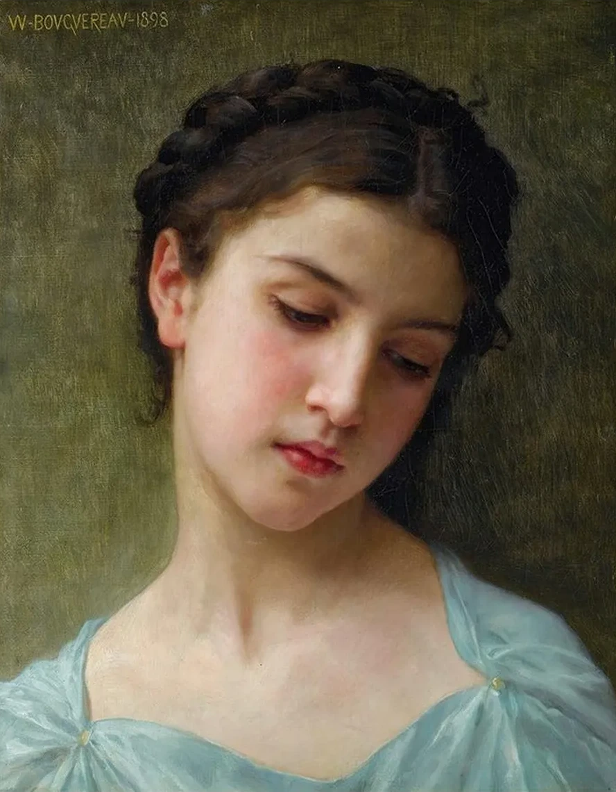 Portrait De Jeune Fille