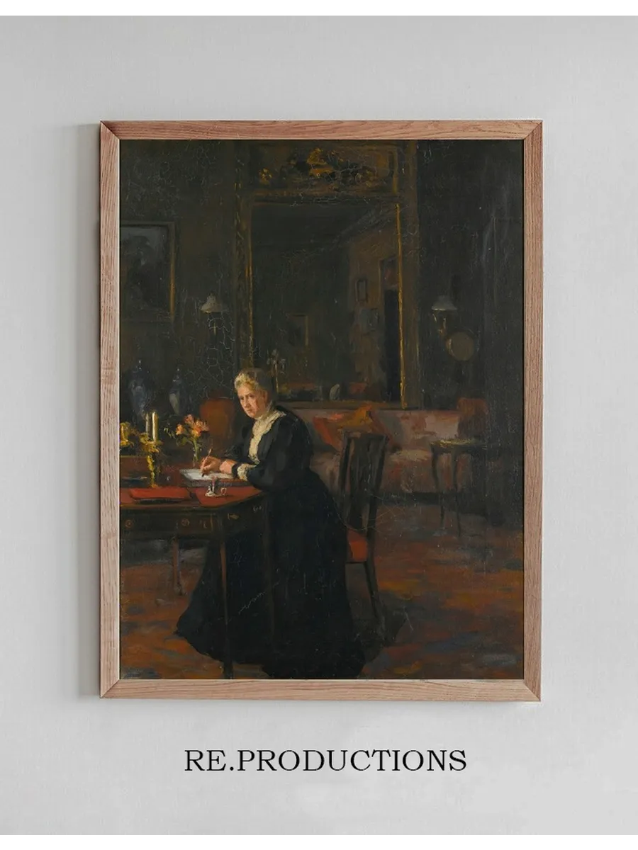 Portrait Interior Louisa Caroline Elizabeth Hamilton