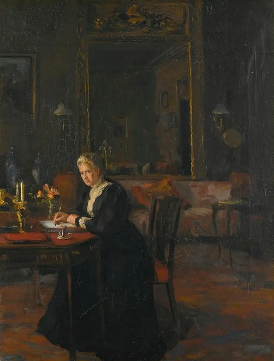 Portrait Interior Louisa Caroline Elizabeth Hamilton