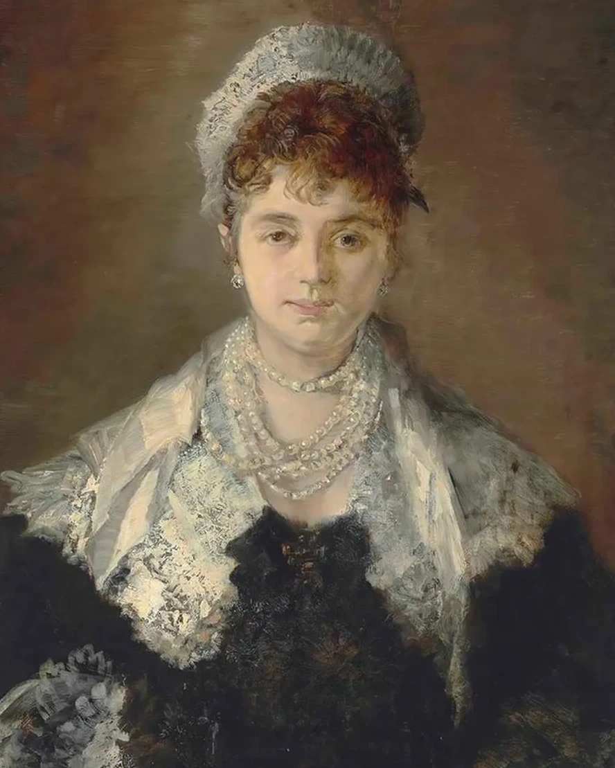Portrait Of A Lady, Possibly Johanna (Hanna) Elisabeth Maria Von Klinkosch, Princess Aloys Of Liechtenstein