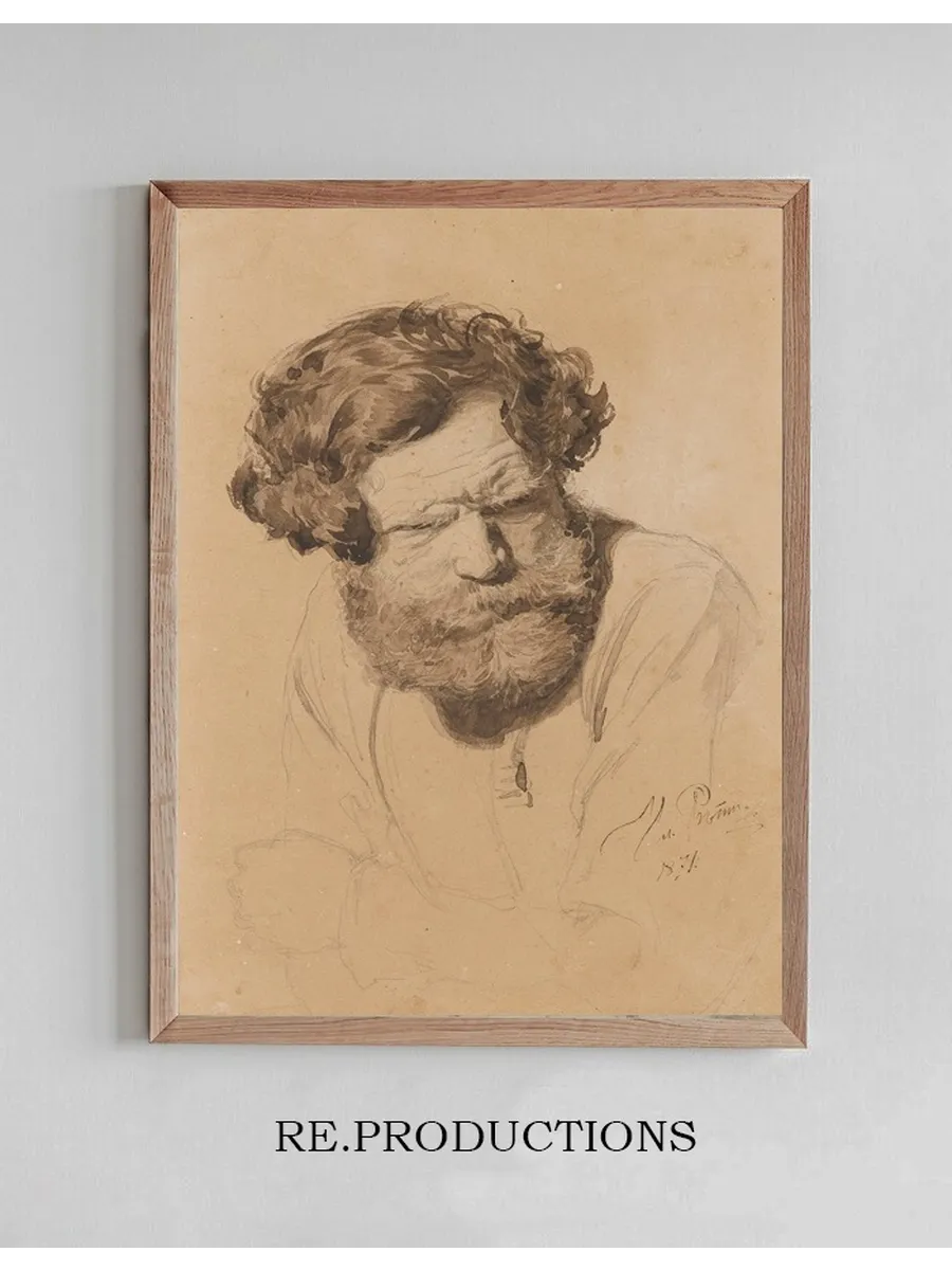 Portrait Of A Russian Peasant