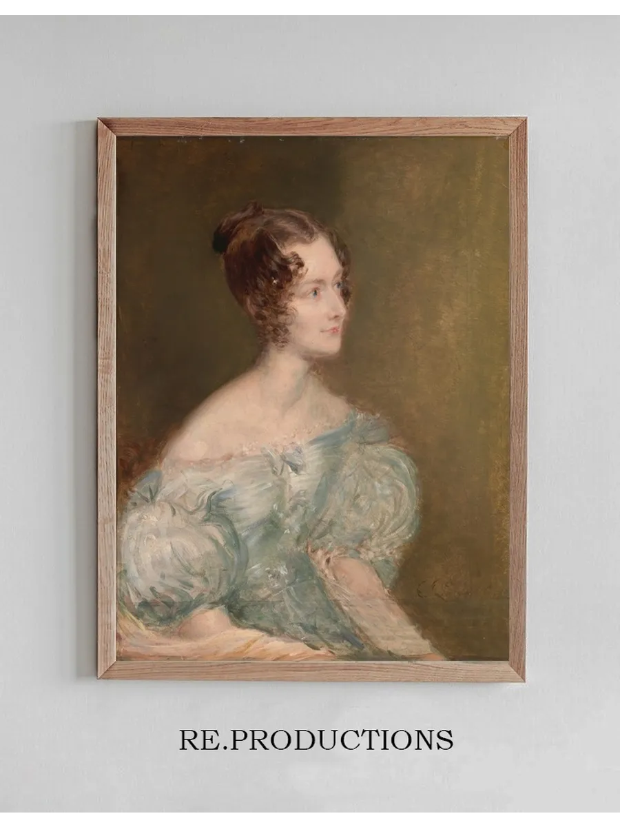 Portrait Of A Woman, Probably Mrs. Price Of Rugby