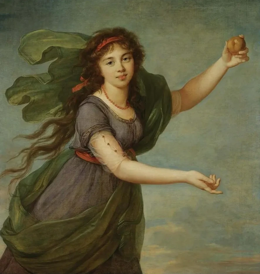 Portrait Of A Young Girl In The Guise Of Atalanta