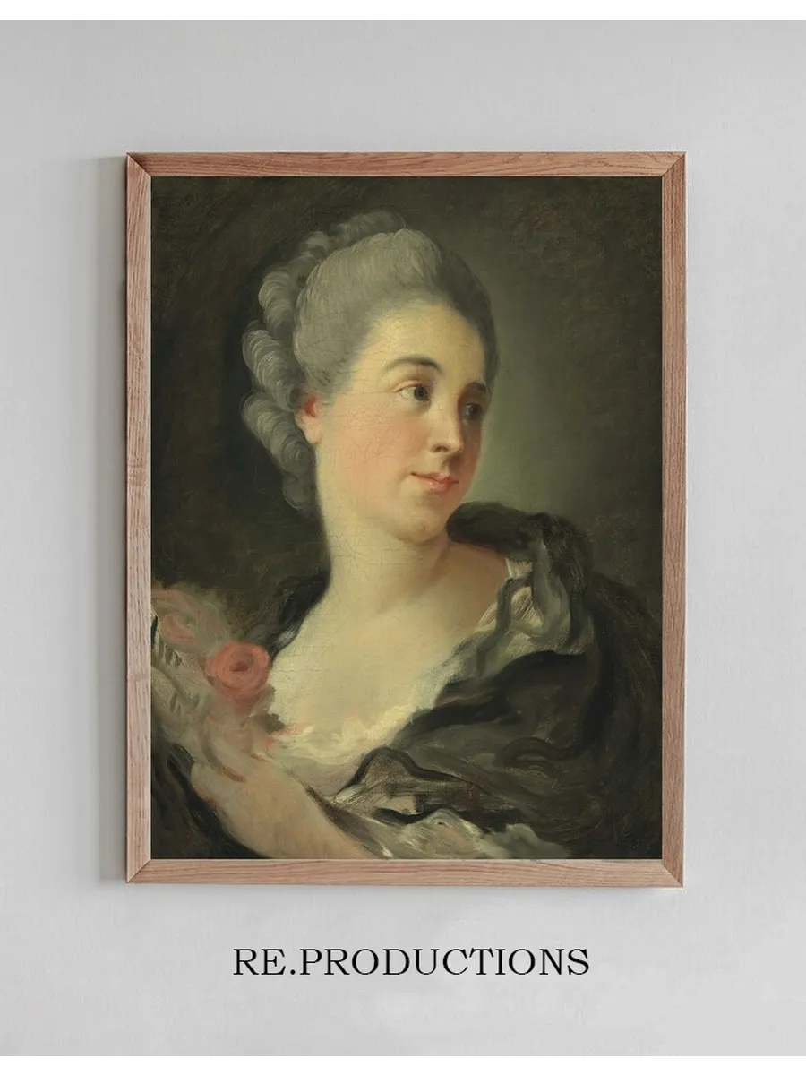 Portrait Of A Young Woman, Presumably Marie - Th r se Colombe