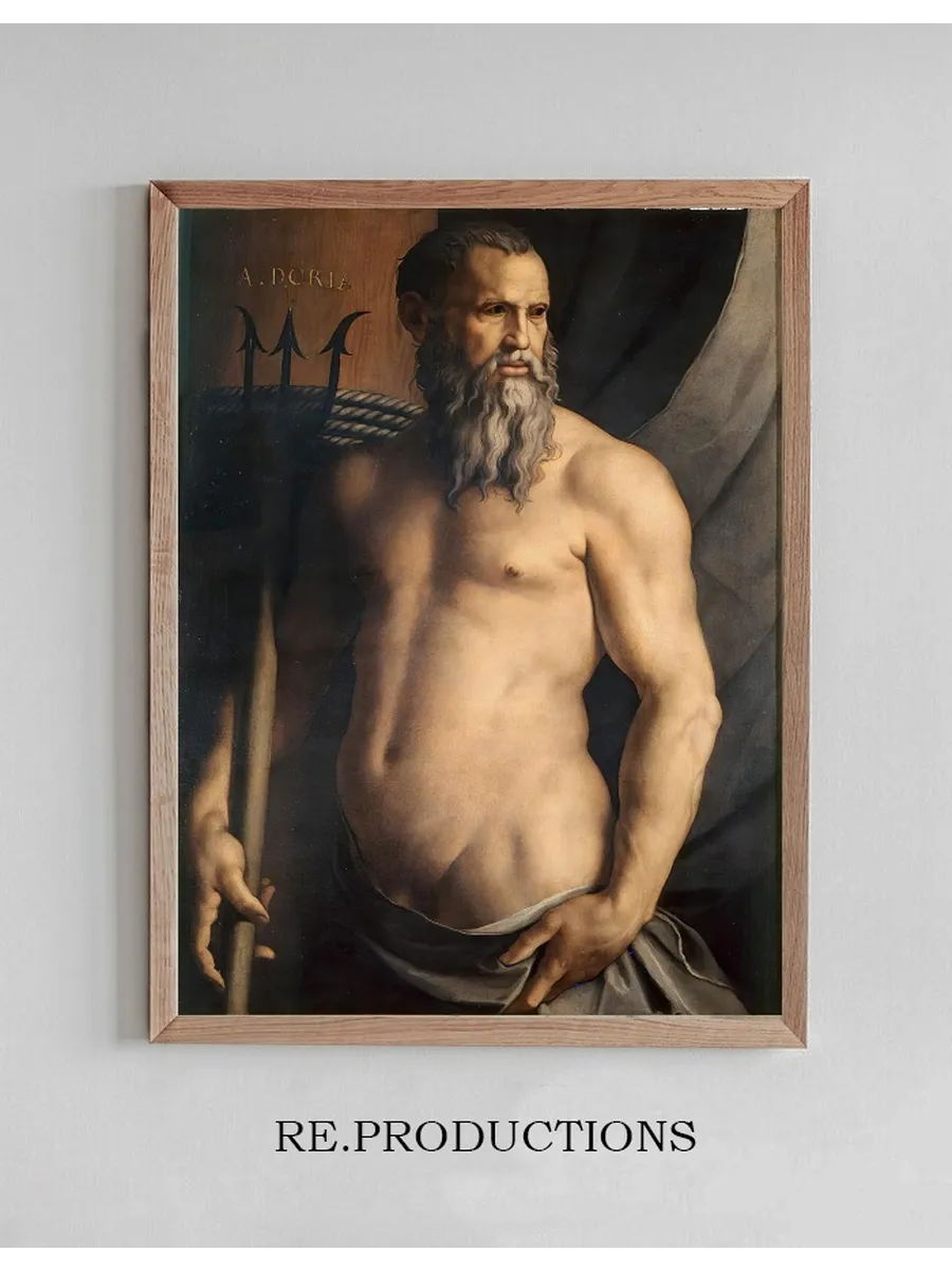 Portrait Of Andrea Doria As Neptune