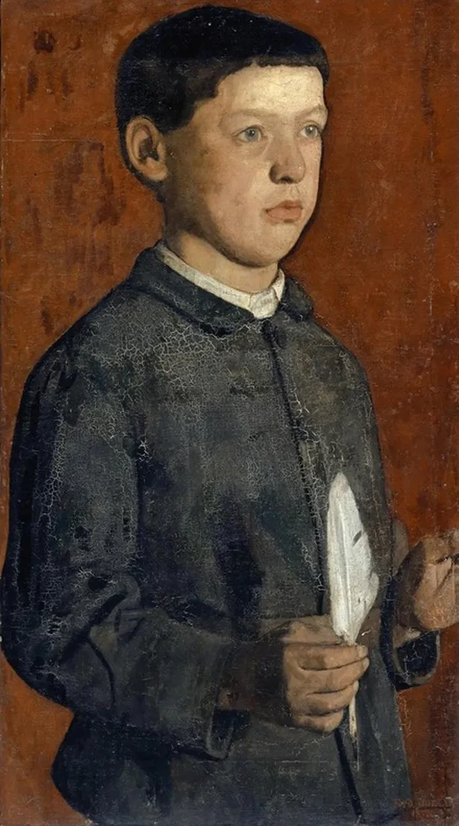 Portrait Of August Hodler (The Student)