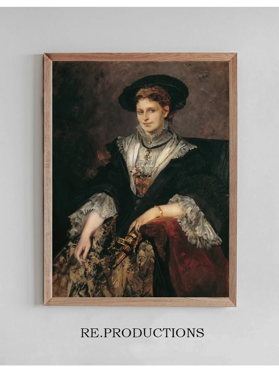 Portrait Of Bertha Von Piloty