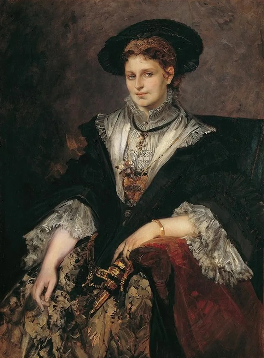 Portrait Of Bertha Von Piloty