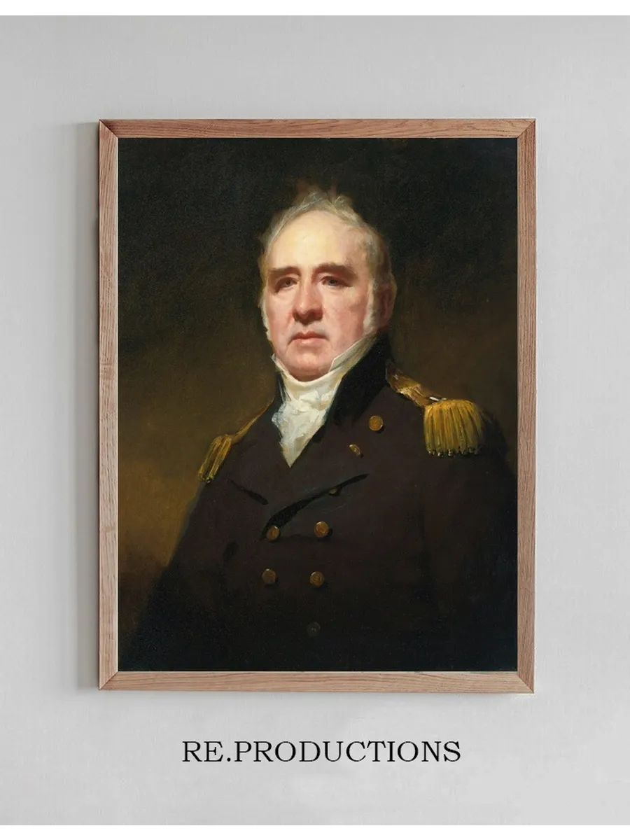 Portrait Of Captain James Forbes - Drummond, R.N., Of Hawthornden